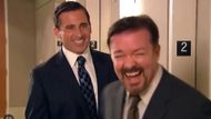 Michael Scott and David Brent (Image via NBC)